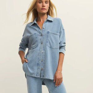 Z Supply All Day Knit Denim Jacket